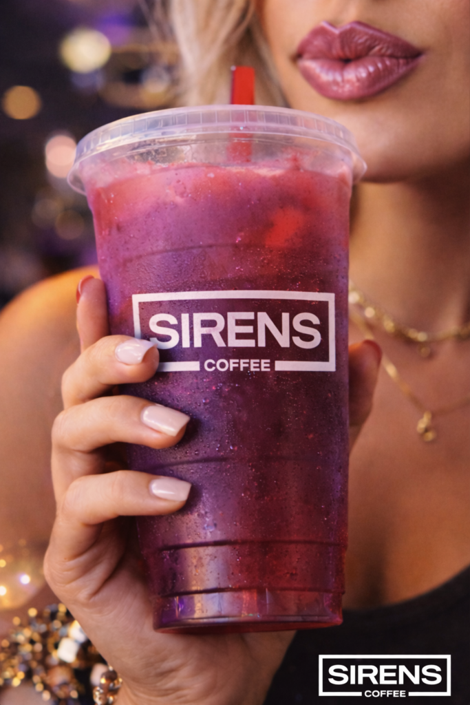 sirens-coffee-girl-holding sirens coffee girl holding